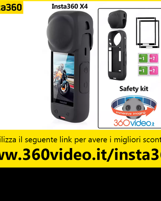 Kit safety per Insta360 X4 (anche gratuito)