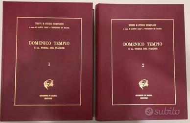 Domenico (Micio) Tempio e la poesia del piacere