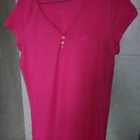 Maglia tecnica Adidas cotone taglia L donna nuova