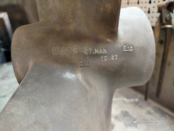 Elica in ottone Nuova