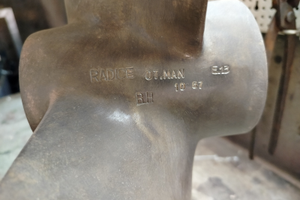 Elica in ottone Nuova