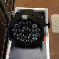 8x faro par led 18x10 watt RGBW dmx
