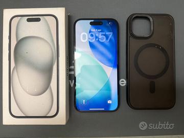 Iphone 15 256gb nero perfetto 