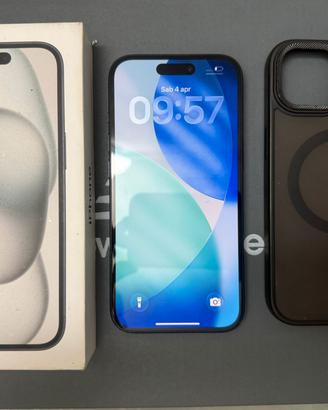 Iphone 15 256gb nero perfetto 