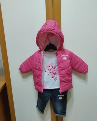 Completo bambina Lee Cooper 6 mesi