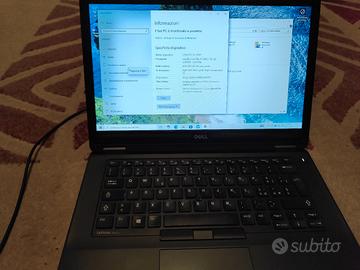 notebook portatile Dell Latitude i3 8gb ssd