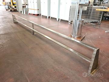 scaffale/gancera per salumeria usata