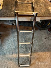 Scaletta inox a scomparsa Osculati