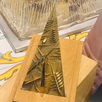 Arnaldo Pomodoro -Scultura per Aeroporto di Genova