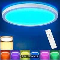 Luce da soffitto RGB +3000K, diametro 3 tipi