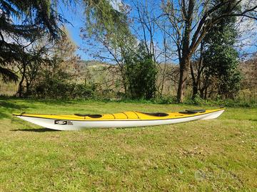 kayak da mare in carbon kevlar e diolene