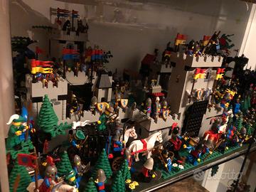 Mega lotto lego castello Castle vintage anni 80