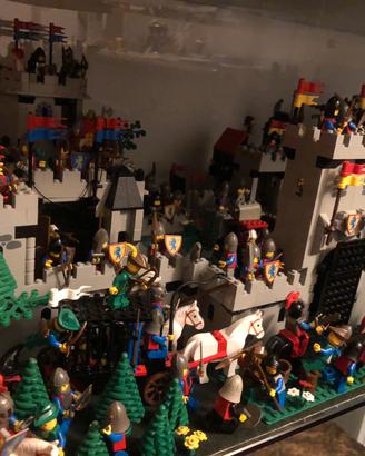 Mega lotto lego castello Castle vintage anni 80