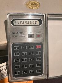 Calcolatrice SHARP EL-8030 vintage collezione
