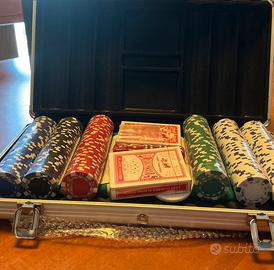 Set da poker con valigetta