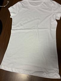 Magliette donna bianche in cotone