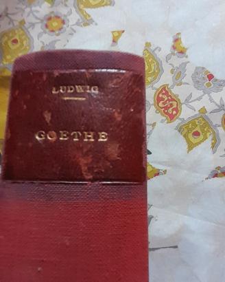 goethe edizione Mondadori 1932