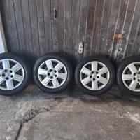 NISSAN QUASHQUAI cerchi ferro gomme neve 205/60/16