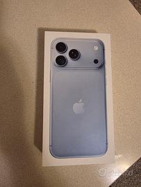 iPhone 18 pro max 256GB Glacier nuovo sigillato 