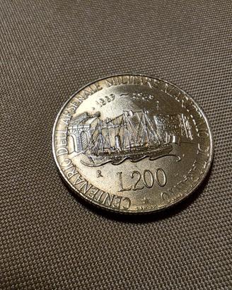 200 lire "Arsenale di Taranto" (1981)