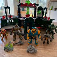 Castello gormiti con 5 personaggi