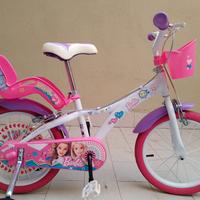 Bicicletta misura 16 barbie come nuova 