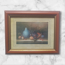 Quadro con cornice in legno