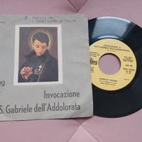 Disco 45 giri Invocazione a S.Gabriele
