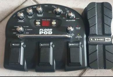Multieffetto per chitarra line6 floor pod