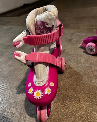 Pattini rotelle bambina