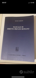Manuale diritto privato Romano, Matteo Marrone