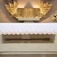 Tovaglia d’altare con ricamo frontale con motivi