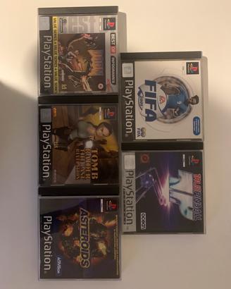 Lotto giochi playstation 1