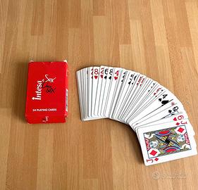 Carte da gioco Intesa Pour Homme 54 carte vintage