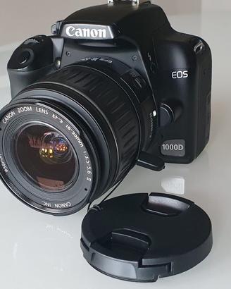 Canon EOS 1000D Kit obiettivo EF 18-55 mm IS