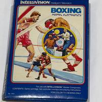 gioco intellivision boxing mattel electronics