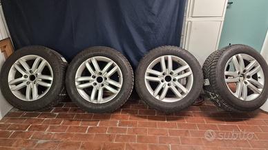 Cerchi set 4 ex Audi Q7 con gomme invernali