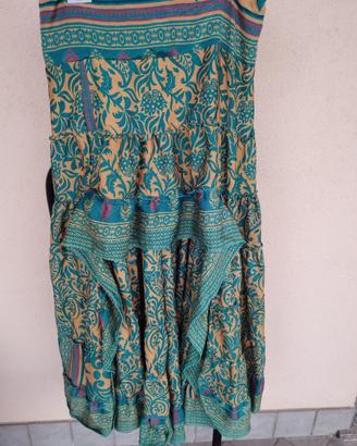 Gonna Lunga in Seta corta davanti e lunga dietro