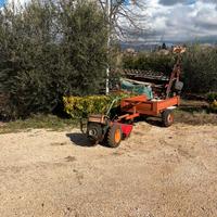 Motocoltivatore con carrello