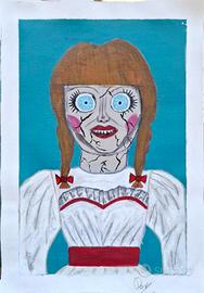 Dipinto a mano Annabelle 