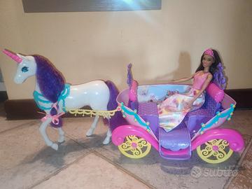 Barbie carrozza e cavallo