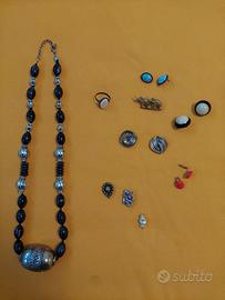 COLLANE SPILLE CAMEI ORECCHINI  ANELLO ecc.da € 15