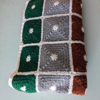 Coperta di lana artigianale 255 cm x 155 cm