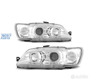 FARI PER PEUGEOT 306 93-97 ANGEL EYES FONDO CROMAT