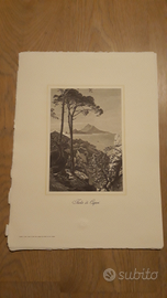 Stampe Isola di Capri impresse su carta di Amalfi