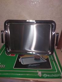 Vassoio in acciaio inox