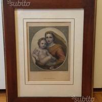 Incisione acquarellata su acciaio di P. Lutz, 1840