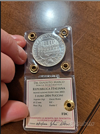 Rara Moneta Puccini di Argento