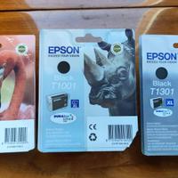 Epson cartucce originali T0877 T1001 T1301