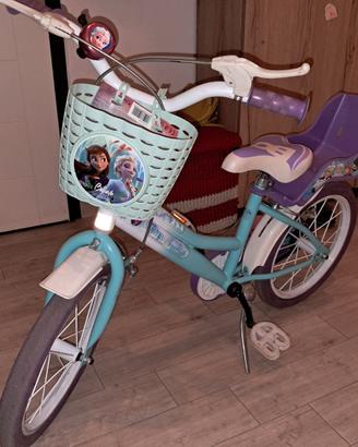 bicicletta frozen per bambine